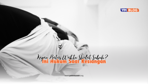 Jamaah Sholat sedang Sujud