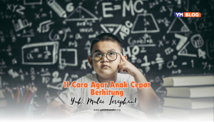 Anak laki-laki menggunakan kacamata dan terlihat sedang berpikir