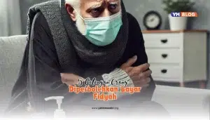 cover orang tua yang sedang sakit dan memakai masker