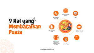 Hal yang membatalkan wudhu
