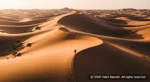 seseorang-berjalan-di-padang-pasir