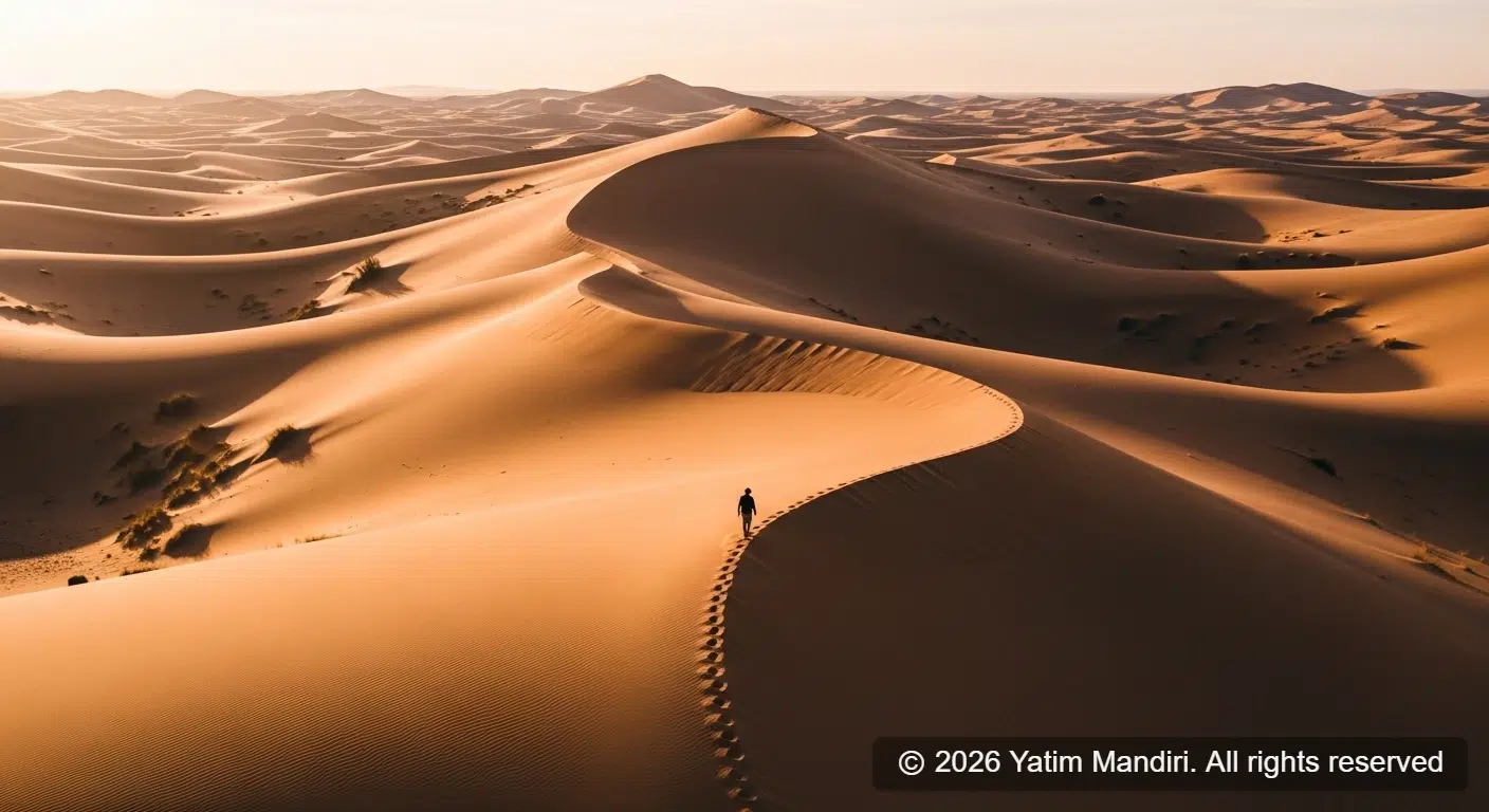seseorang-berjalan-di-padang-pasir