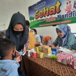 Layanan Sehat Mandiri Sapa Warga Desa Liman Benawi Lampung
