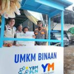 Kolaborasi dengan YPM PLN, Yatim Mandiri Samarinda Salurkan Gerobak UMKM Bangkit