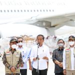 Pesiden RI Melepas Bantuan Gerakan Solidaritas Kedermawanan untuk Pakistan