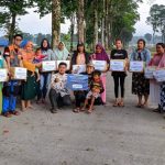 Penyaluran Paket Ceria untuk Warga Huntap Semeru Lumajang