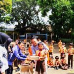 Tebar Sepatu Berkah untuk Pelajar Yatim dan Dhuafa Malang