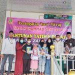 Santunan Yatim dan Warga Dhuafa di Kampung Zakat Mojokerto 
