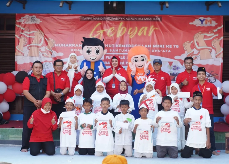 Yatim Mandiri Surabaya Gelar Event Gebyar Muharram Dan Kemerdekaan 
