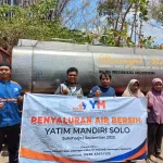 Penyaluran Air Bersih untuk Warga Sukoharjo Terdampak Kekeringan