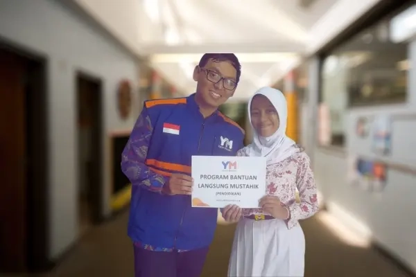 Salurkan Bantuan Pendidikan untuk Yatim Dhuafa Jakarta Barat