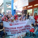 Yatim Mandiri Sumut Terima Kunjungan Donatur CIMB Niaga Syariah