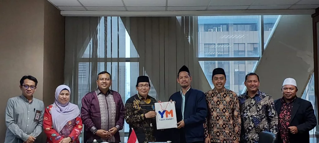 Silaturahmi Yatim Mandiri dan Kemenag RI Perkuat Kolaborasi.