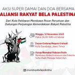 Aksi Bela Palestina Surabaya