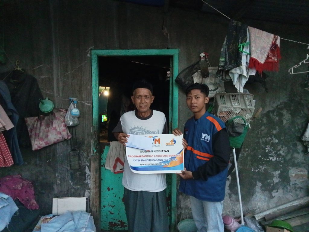 Bantuan Langsung Mustahik Untuk Warga Dhuafa Pasuruan