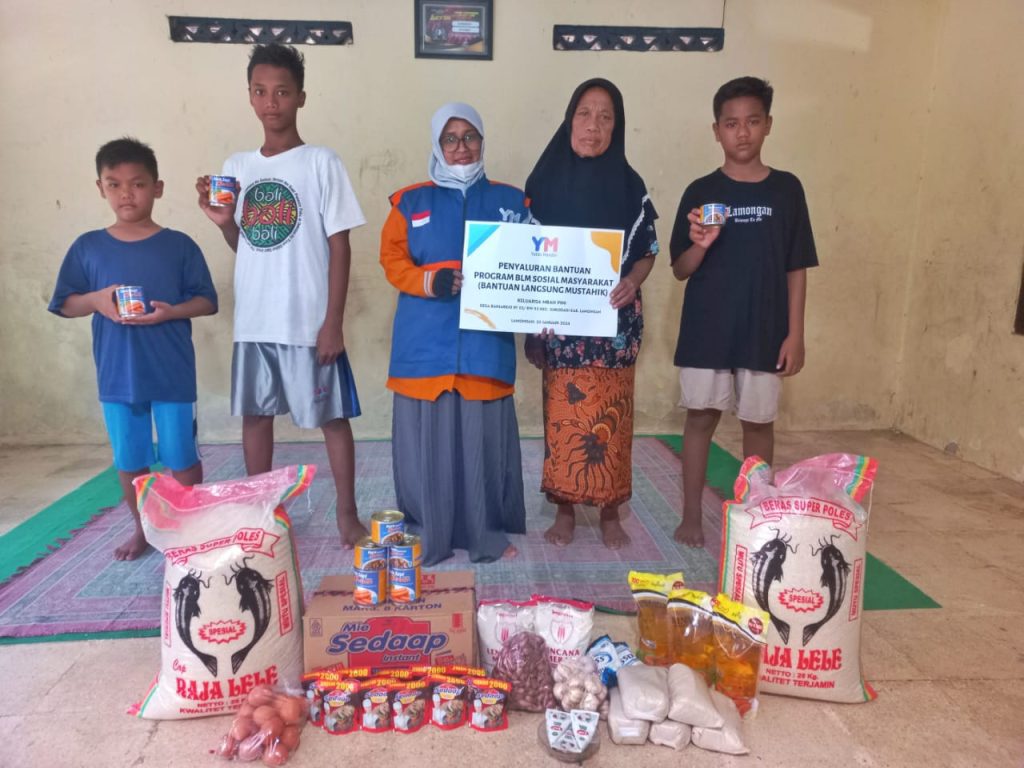 Haru! Kisan Nenek Hidupi 6 Cucu Dapat Bantuan Dari Yatim Mandiri