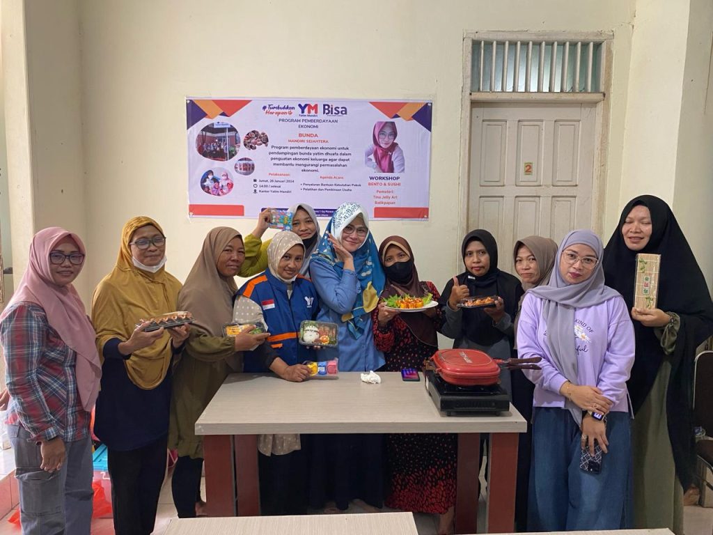 Pelatihan Bunda Bisa Balikpapan Pembuatan Nasi Bento Dan Sushi