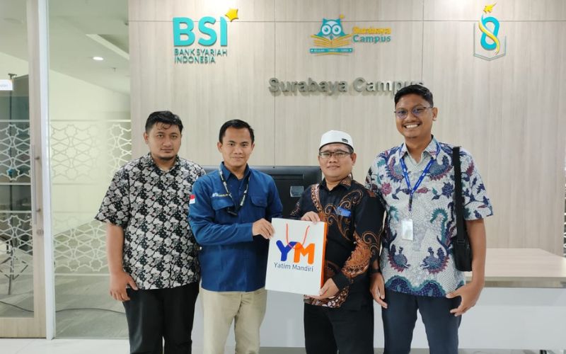 Yatim Mandiri Bertemu Bank Syariah Indonesia Bahas Program Pemberdayaan