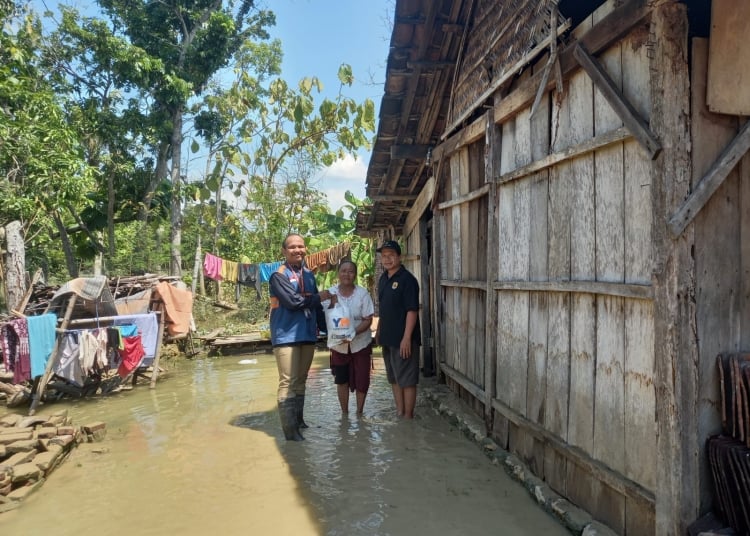 Peduli Banjir Grobogan, Yatim Mandiri Kirim Bantuan Logistik