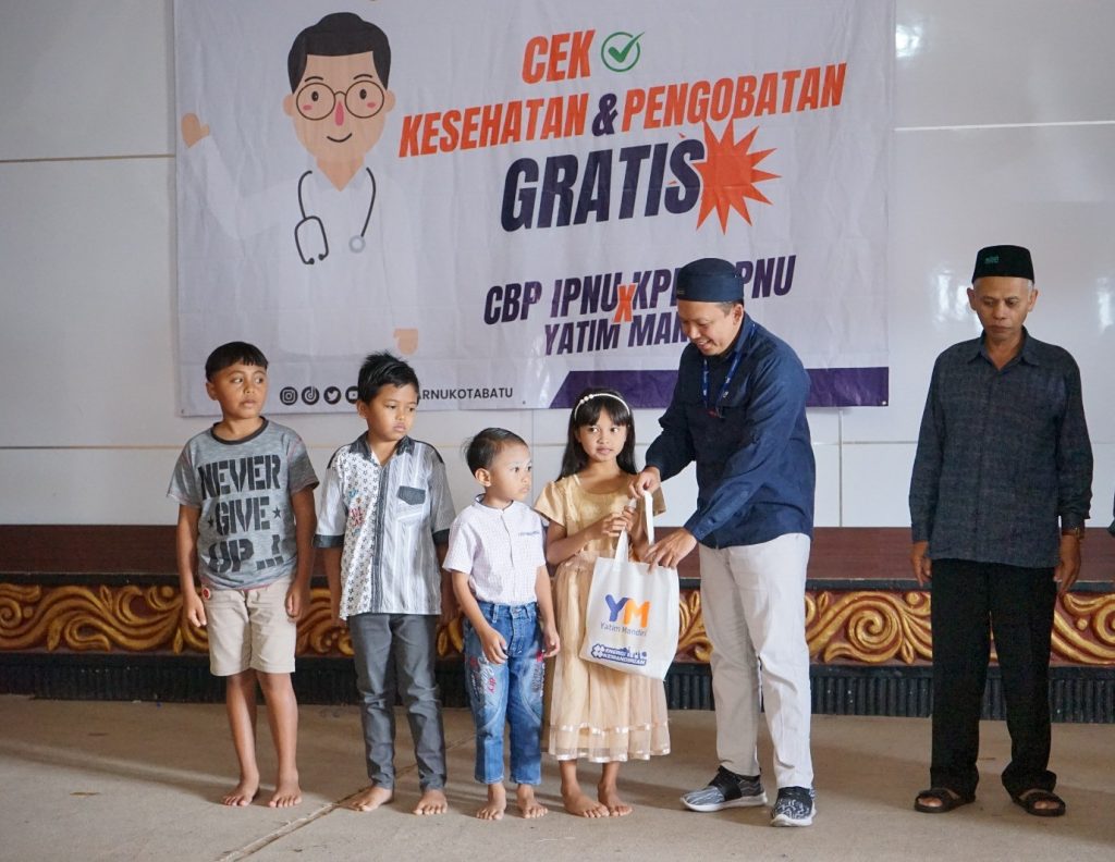 Sinergi Yatim Mandiri Dan Pdnu Batu Adakan Cek Kesehatan Gratis