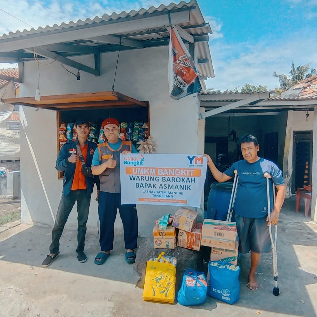 Warga Dhuafa Tangerang Rasakan Manfaat Program Umkm Bangkit