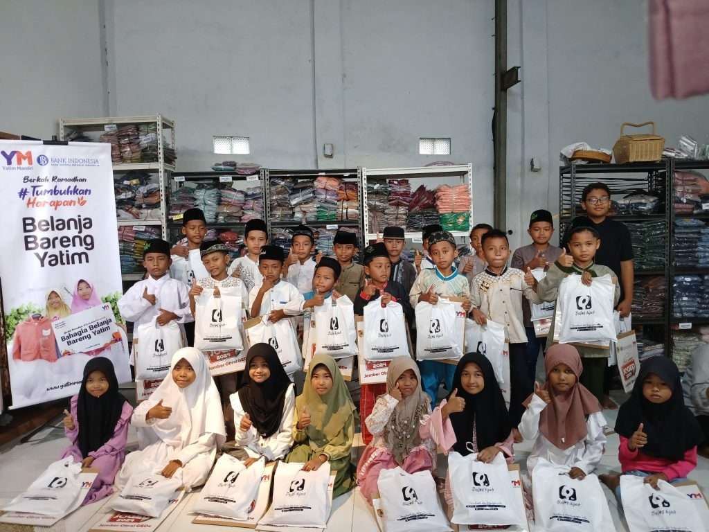Kolaborasi Baik Yatim Mandiri Dan Bank Indonesia Gelar Belanja Bareng Yatim