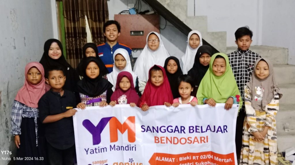 Launching Sanggar Belajar Gratis Untuk Yatim Dan Dhuafa Sukoharjo