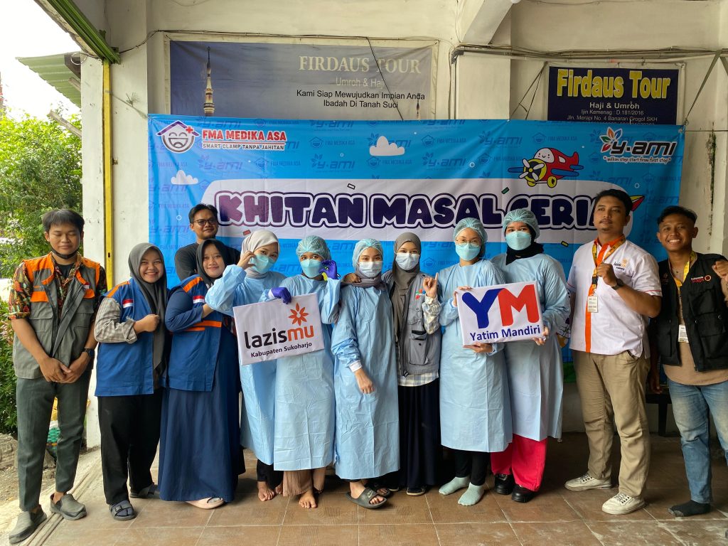 Peduli Disabilitas Sukoharjo, Yatim Mandiri Gelar Khitan Massal Ceria