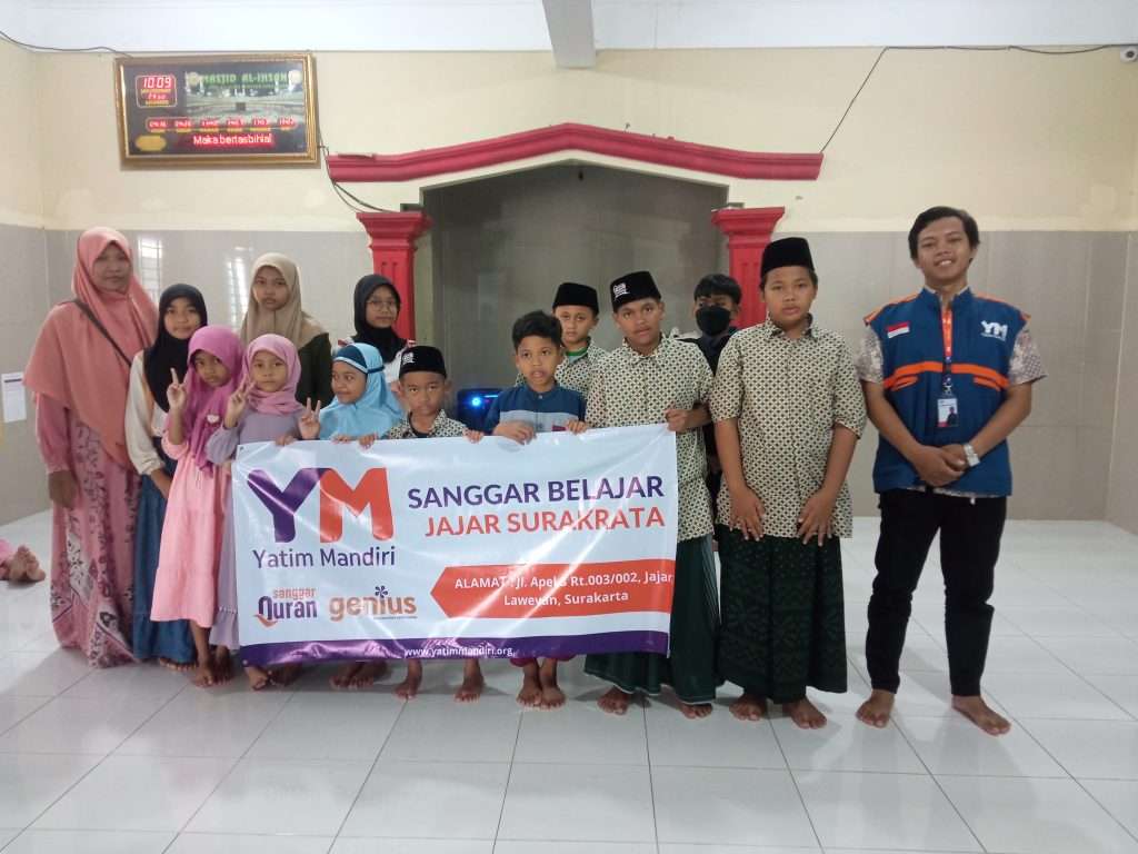 Upgrade Kemampuan Anak, Yatim Mandiri Buka Sanggar Belajar Gratis Di Surakarta
