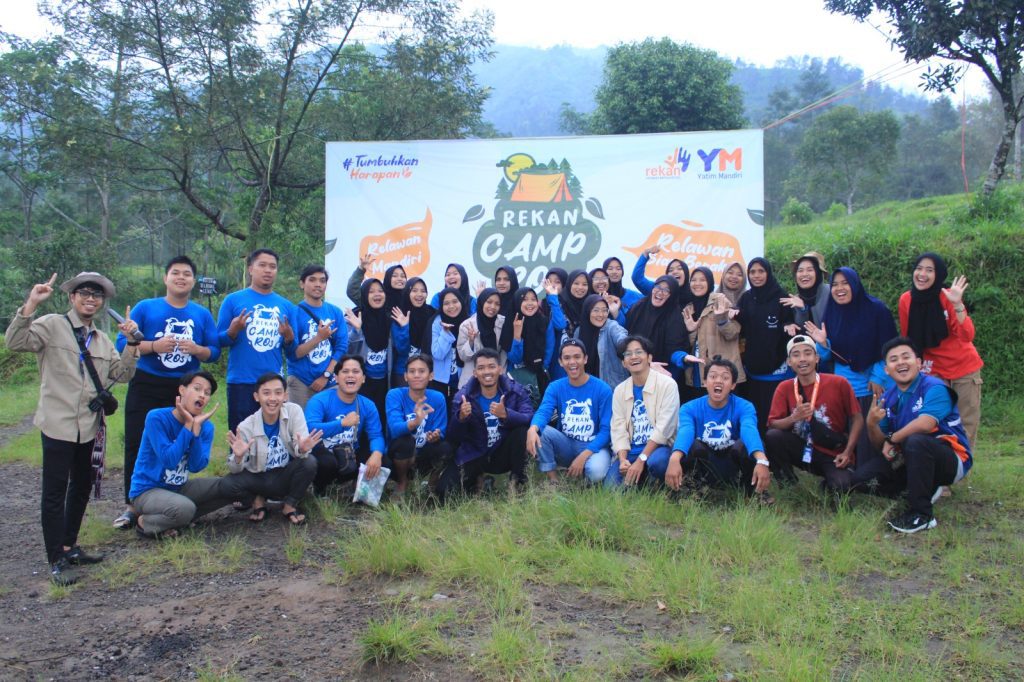 Upgrade Skill Relawan, Yatim Mandiri Gelar Rekan Camp Regional Office 3