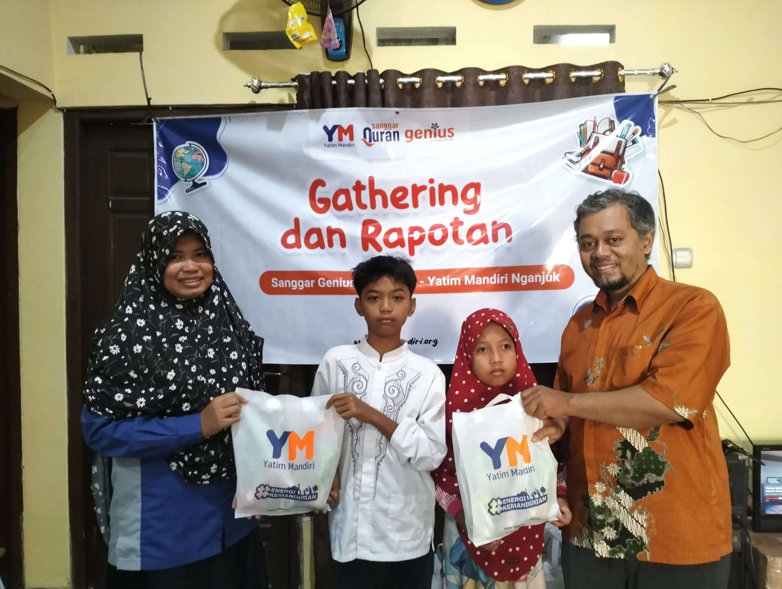 Gathering dan Rapotan Binaan Sanggar Belajar Nganjuk