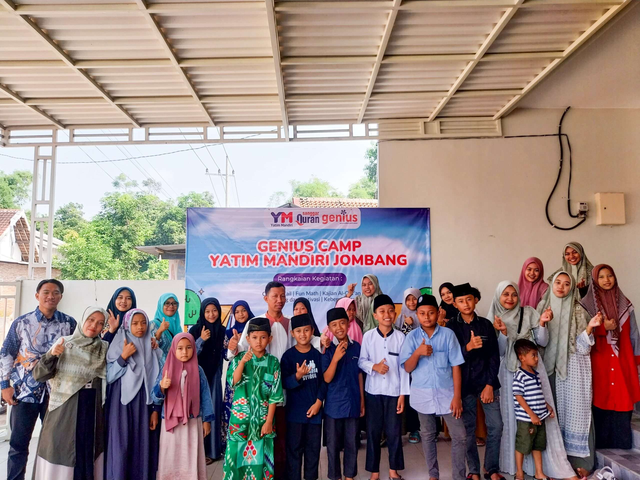 Genius Camp: Penguatan Karakter Binaan Yatim Mandiri Jombang