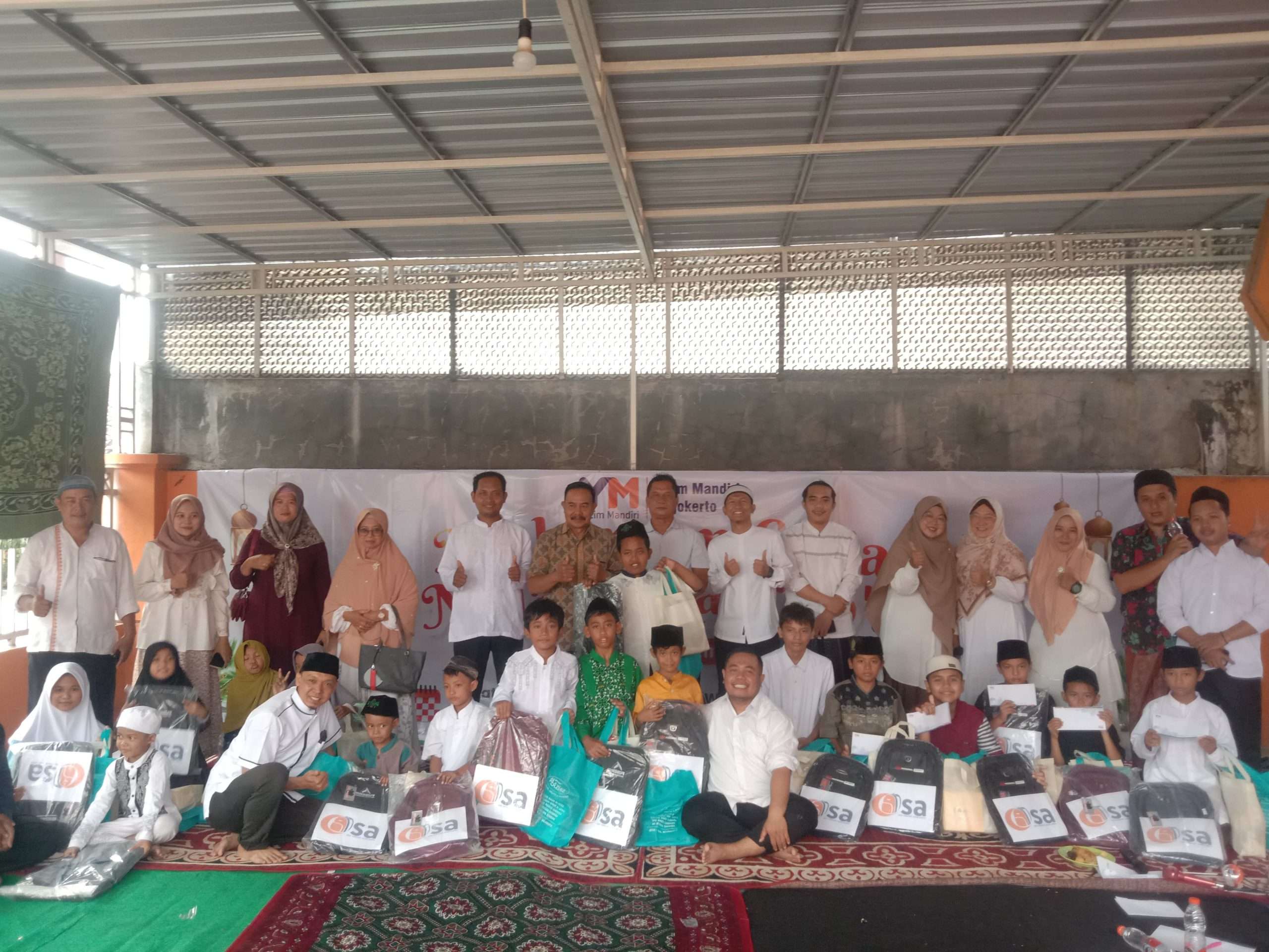 Muharram Ceria! Doa Bersama Bareng Yatim Mojokerto