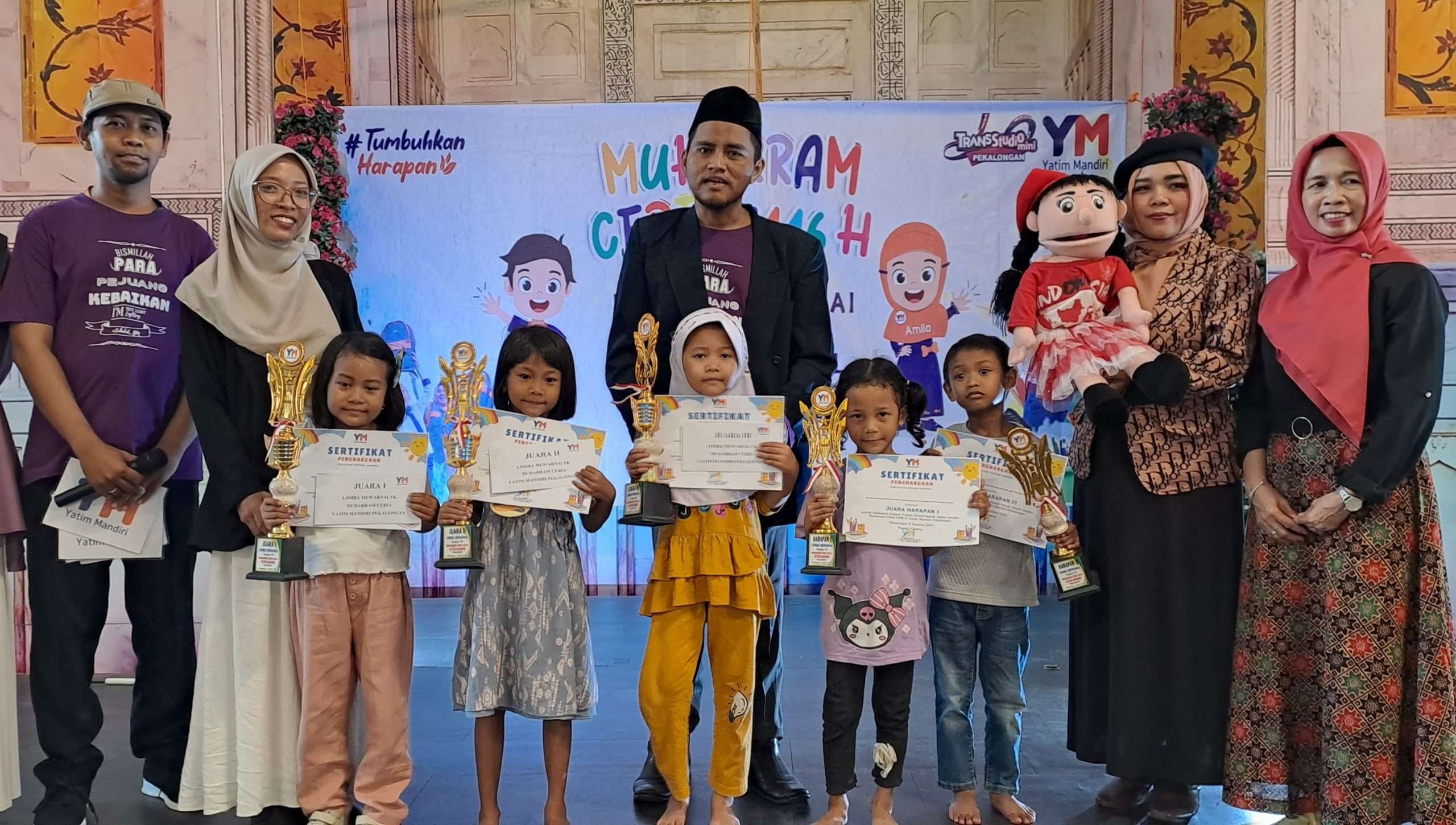 Meriah! Lomba Mewarnai dan Pildacil di Trans Studio Pekalongan