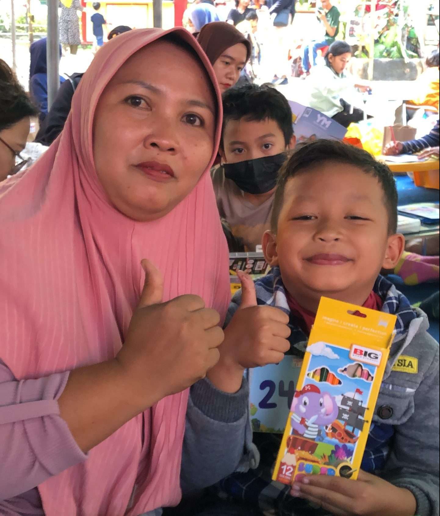 Big Stationery, Ukir Senyum Anak bersama Yatim Mandiri