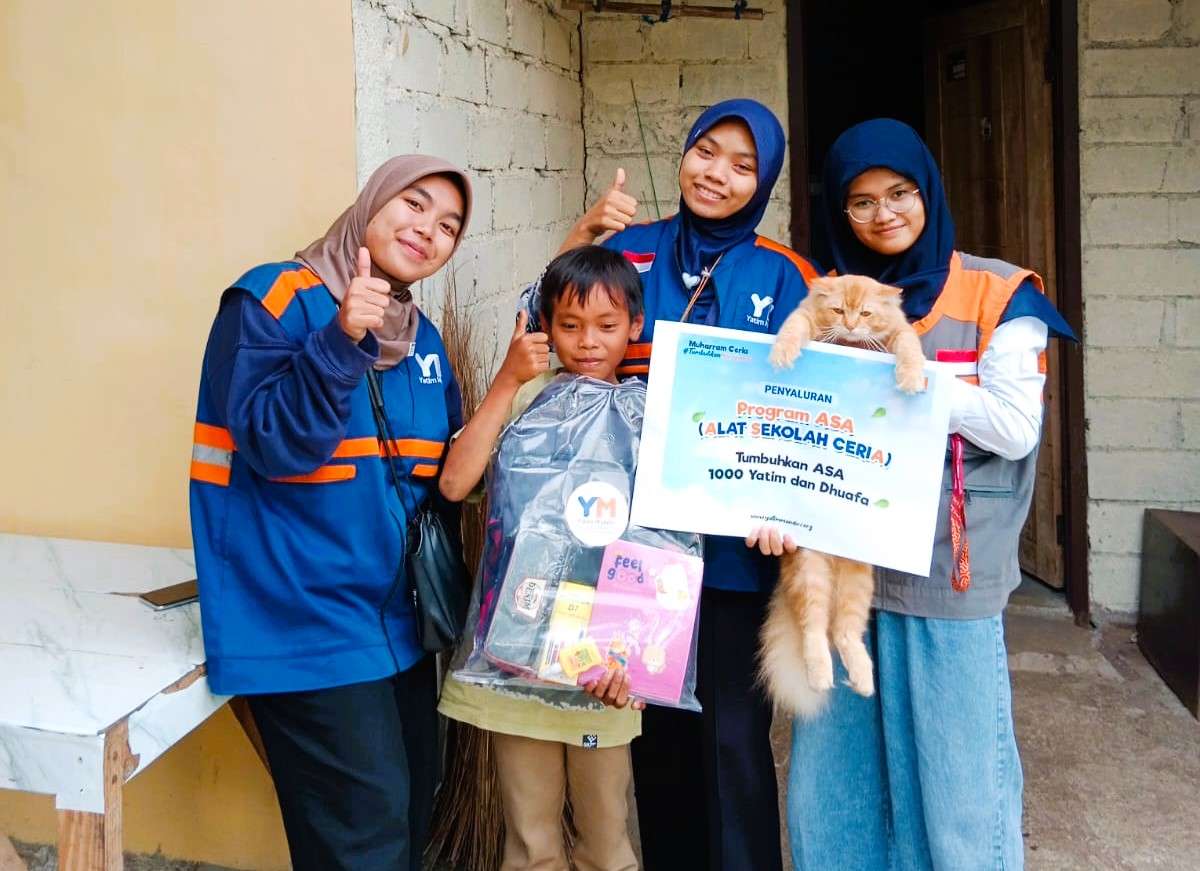 Puluhan Alat Sekolah Ceria Tersalurkan untuk Anak Banyuwangi 