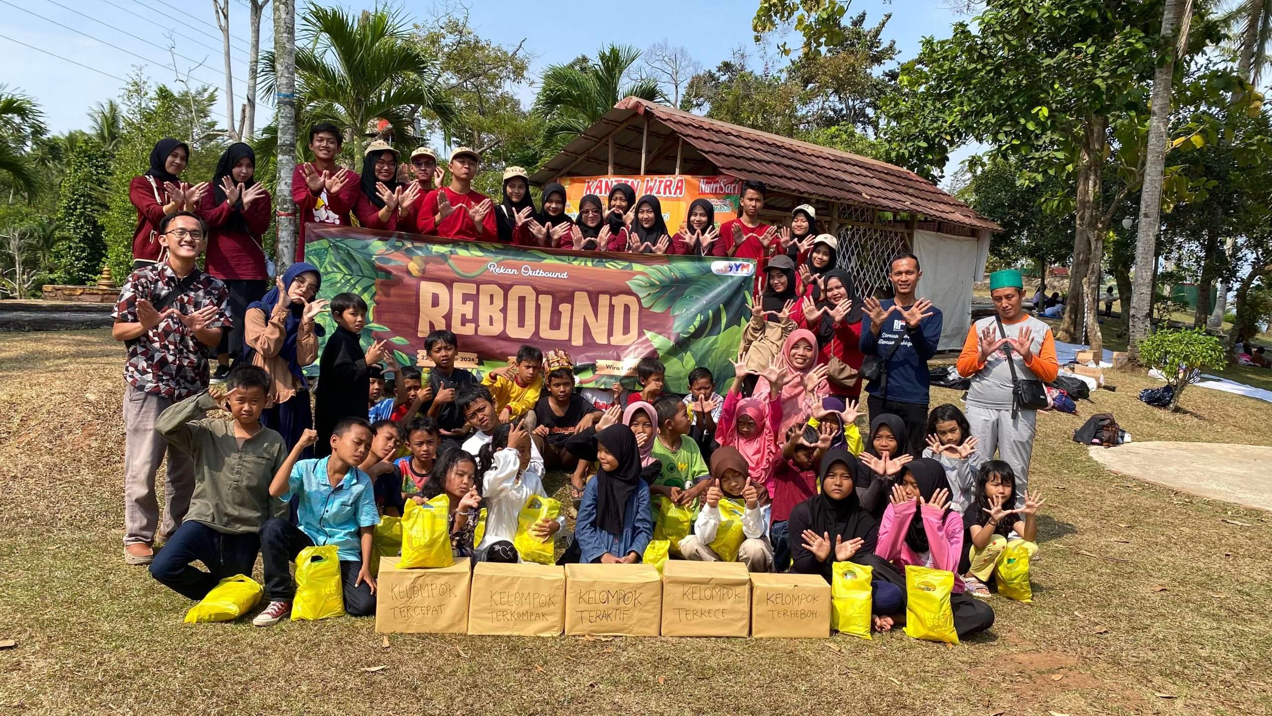 Relawan Kemandirian Gelar “REBOUND” Bareng Binaan Lampung