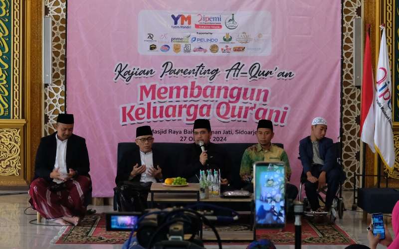 Laznas Yatim Mandiri Bersama IPEMI Sidoarjo Gelar Kajian Parenting Al-Qur’an