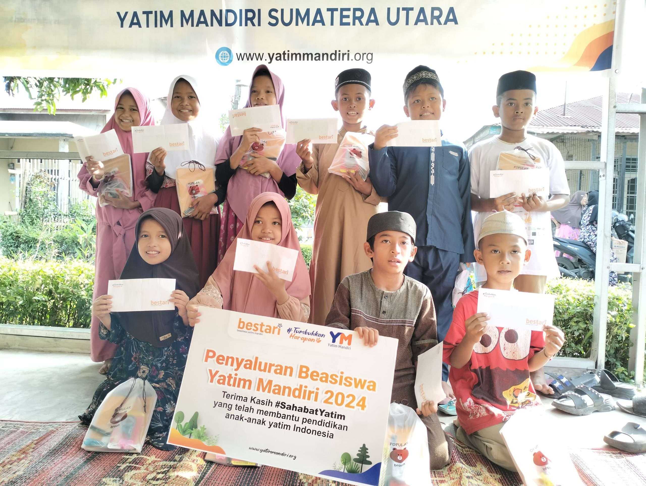 Beasiswa Yatim Mandiri ke-40 untuk Siswa Prestasi Deli Serdang