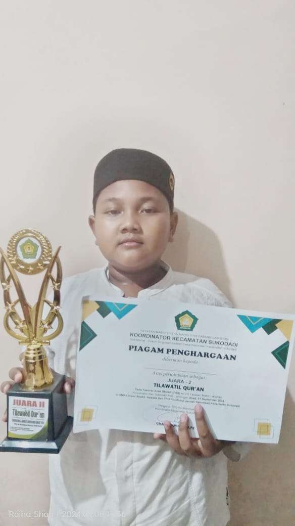 Giat Belajar, Bawa Falah Raih Juara Lomba Tilawah