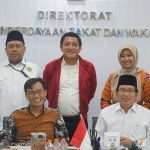 Berkunjung ke Kemenag, Laznas Yatim Mandiri Sampaikan Program OMATIQ 2024