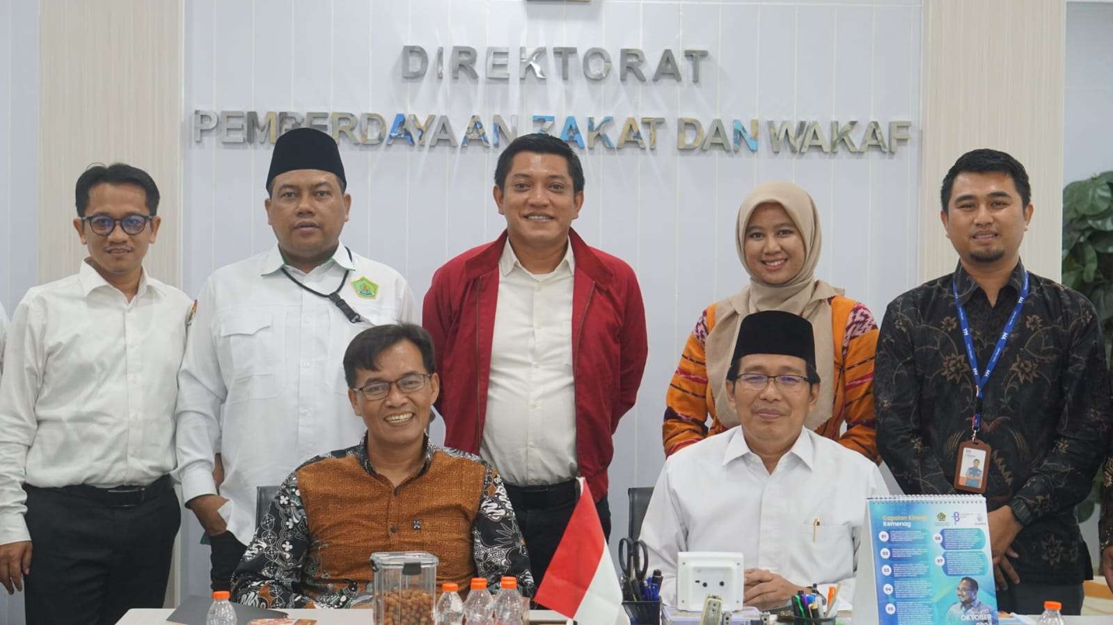 Berkunjung ke Kemenag, Laznas Yatim Mandiri Sampaikan Program OMATIQ 2024