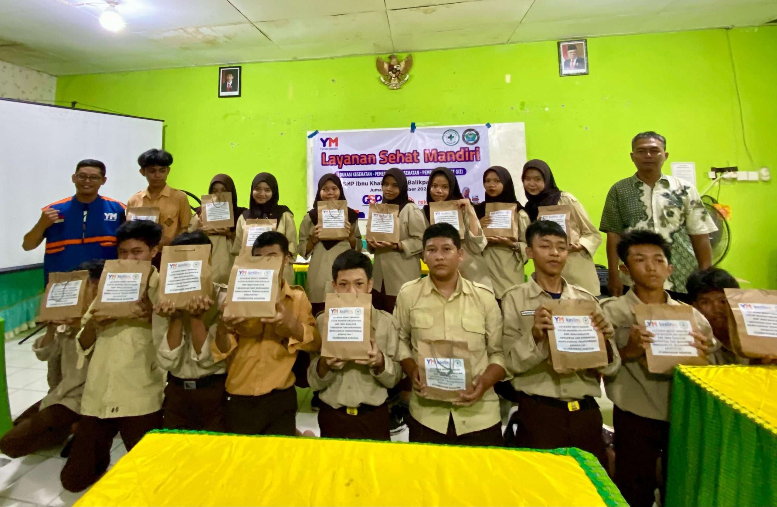 Adakan Edukasi Kesehatan untuk Pelajar SMP di Balikpapan