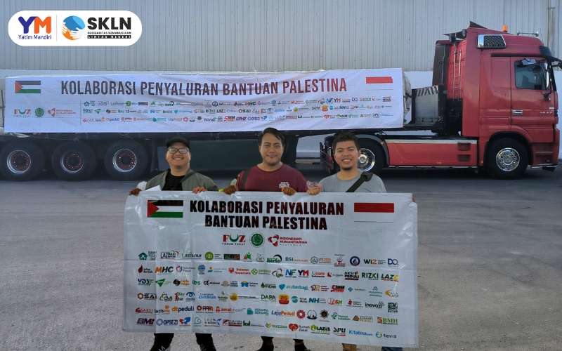 Relawan Indonesia Kembali Kirimkan Bantuan Kemanusiaan untuk Palestina Melalui KBRI Yordania