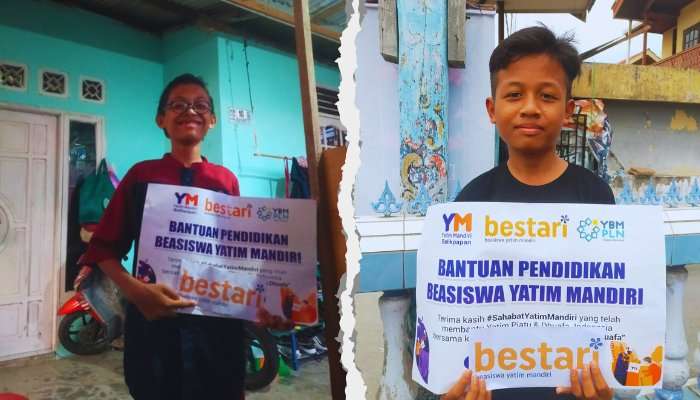 Beasiswa Yatim Mandiri untuk 19 Anak Berprestasi Balikpapan