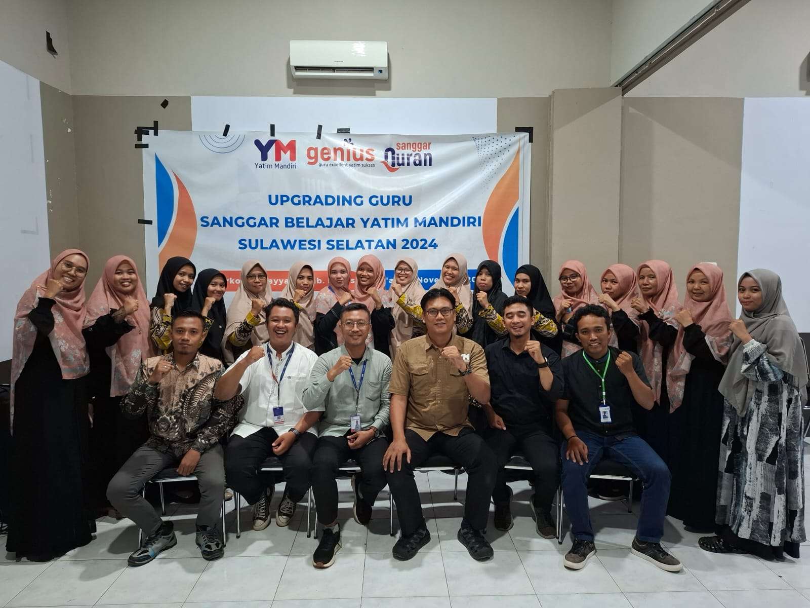 Gelar Upgrading Guru Sanggar Genius dan Al-Qur’an di Maros