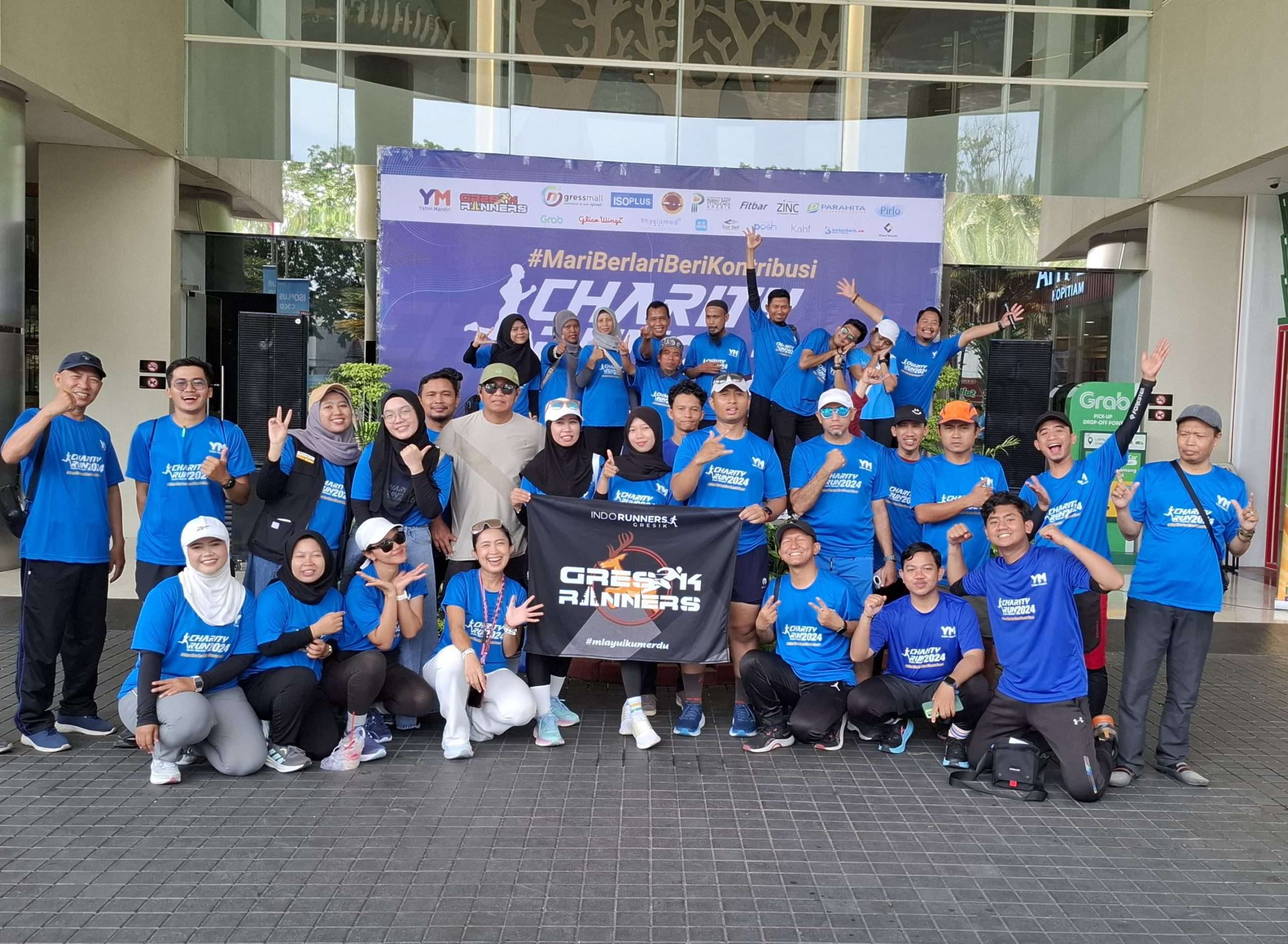 Ratusan Pelari Meriahkan Charity Run 2024 Chapter Gresik