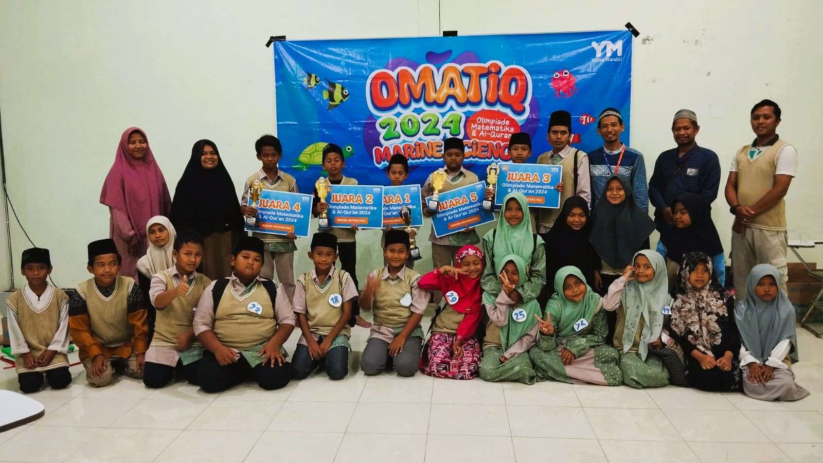 Sukses! Olimpiade Matematika dan Al-Qur’an untuk Binaan Ngawi