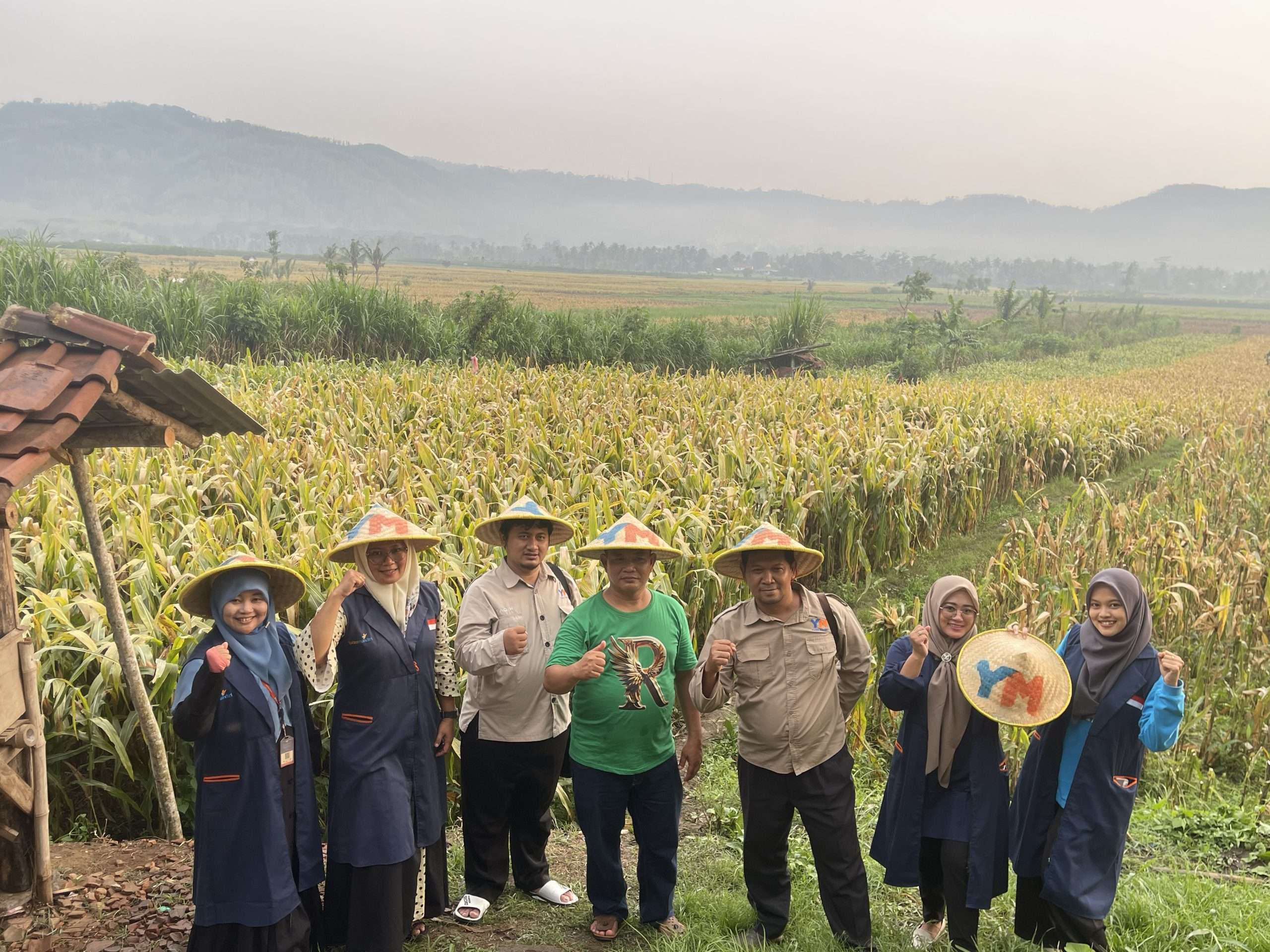 Tasyukuran Panen Raya Pemberdayaan Petani Jagung di Malang