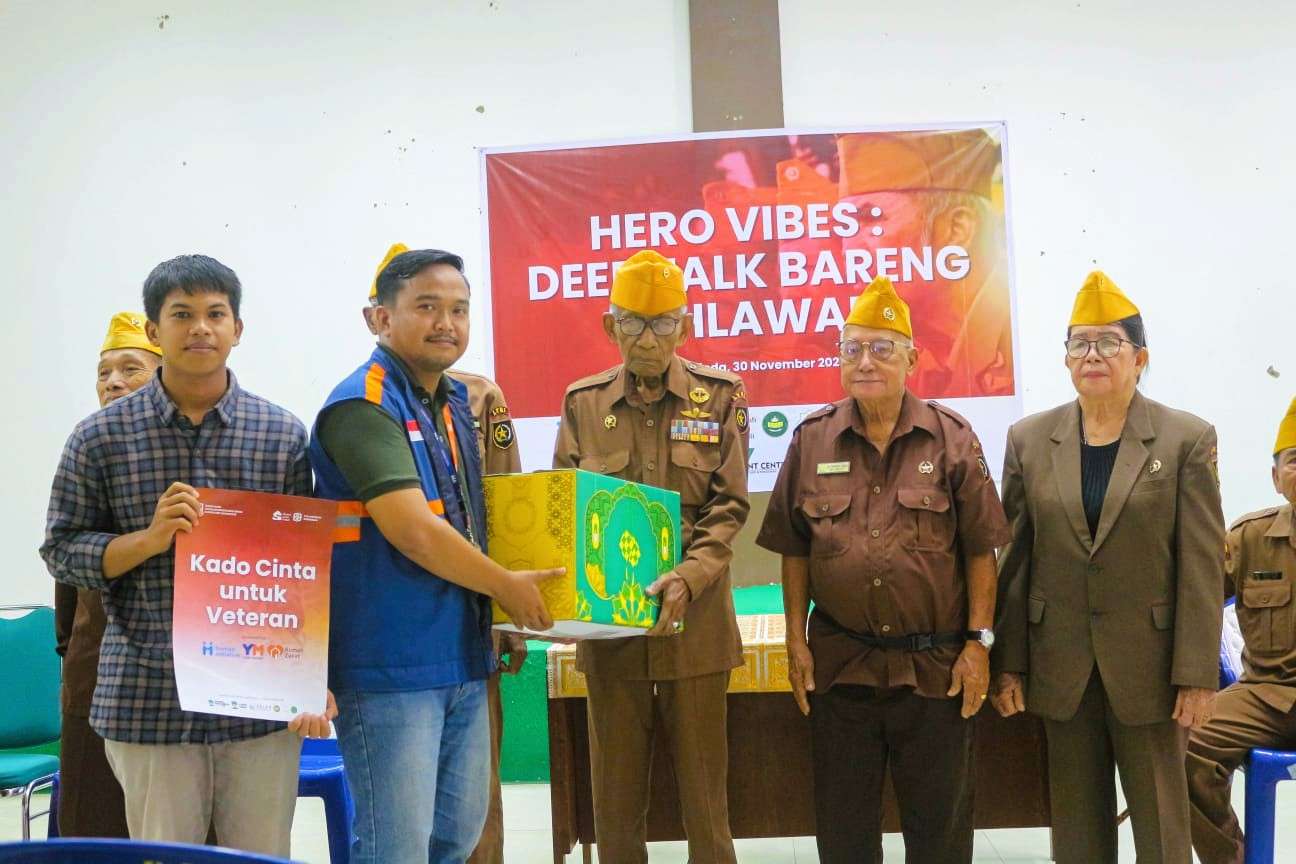 Gelar Acara Deep Talk Bareng Veteran dan Guru di Samarinda